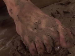 Fétiche, Fétiche des pieds, Lesbienne, Lingerie, Chatte, Rasée, Chaussettes, Tatouage