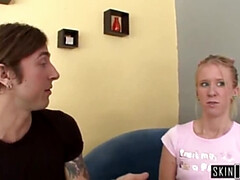 Anal, Garganta profunda, Estilo perrito, Coño, Flaco, Adolescente, Apretado, Tetas