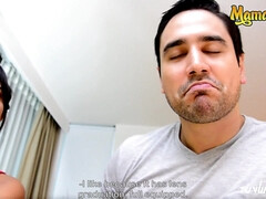 Rondborstig, Diep in de keel, Huisgemaakt, Latijnse vrouw, Moeder die ik wil neuken, Gezichtspunt, Ruw, Tieten likken