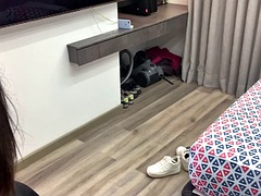 Enthousiasteling, Grote mammen, Zichtbare schaamlippen, Oudere vrouw, Latijnse vrouw, Moeder die ik wil neuken, Tieten likken, Bekijker