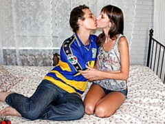 Verga grande, Mamada, Morena, Pequeña, Coño, Flaco, Adolescente, Tetas