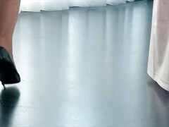 18, お尻, レズビアン, オマンコ, ペニスバンド, ティーン, オッパイの, おもちゃ