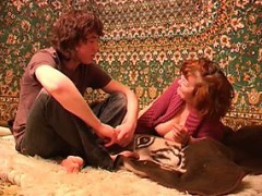 Enthousiasteling, Pijpbeurt, Bruinharig, Harig, Hardcore, Rijpe lesbienne