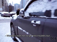 Maria Hurricane's Russian Haircut Session: Debt, Hardcore, and Rough Sex