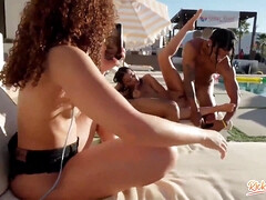 Leie, Arsch, Blasen, Braunhaarige, Verrückt, Gruppe, Hd, Schlampe