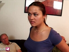 Anal, Nana, Gros cul, Sucer une bite, Brunette brune, Faciale, Hard, Adolescente