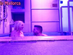 素人, デカパイ, ブロンド, フェラチオ, 中出し, ハードコア, Hd, 淫乱熟女