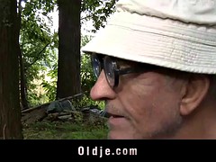Минет, На природе
