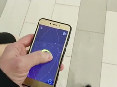 Amateur, Blonde, Attrapée, Petite femme, Public, Russe, Adolescente, Jouets