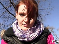Handjob, Rotschopf, Jungendliche (18+), Titten