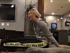 Amateur, Nana, Blonde, Sucer une bite, Mignonne, Branlette thaïlandaise, Suçant, Nénés