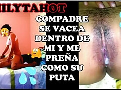 Cul, Couple, Éjaculation interne, Fille, Époux mari, Fille latino, Orgasme, Pute