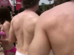 Strand, Fetisj, Groep, Hd, Buiten, Openbaar