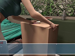 3d, デカチン, デカパイ, イく瞬間, 淫乱熟女, アウトドア, シャワー, オッパイの