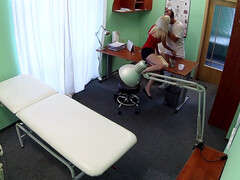 Salle de bains, Blonde, Sucer une bite, Léchez, Argent, Chatte, Serré, Voyeur