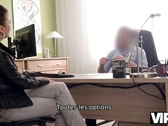 Niki Sweet's casting couch - lonely brunette girl needs money for a good fuck