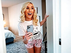 デカ尻, デカチン, デカパイ, ブロンド, フェラチオ, バック, ハメ撮り, ガリガリ