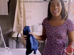 Amateur, Gros cul, Grosse bite, Noire, Sucer une bite, Queue, Noir ébène, Fille latino