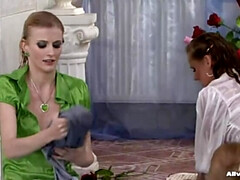 フェティッシュ, Hd, レズビアン, 下着, 淫乱熟女, 秘密の, 三人