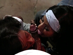 Amateur, Morena, Corridas, Ébano, Corridas faciales, Hd, Trio