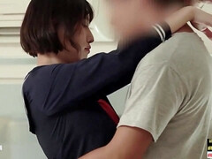 Aziatisch, Grote mammen, Rondborstig, Hardcore, Natuurlijke tieten, Student, Tieten likken