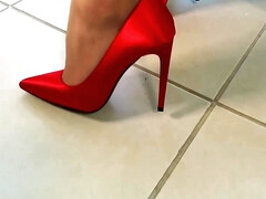 Brits, Vrouw, Hd, Hakken, Aftrekken, Masturbatie, Secretaresse, Vrouw