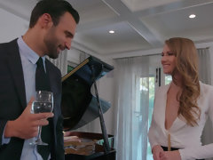 Culo, Rubia, Polla, Perforación, Tatuaje