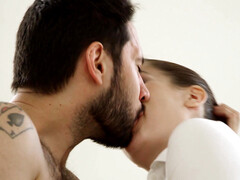 Anal, Cul, Gros cul, Blonde, Poilue, Embrassement, Naturelle, Uniforme