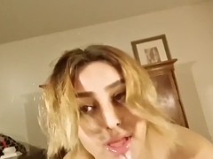 Amateur, Grosse bite, Noire, Noir ébène, Fille latino, Pov