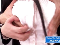 Asiático, Tetas grandes, Mamada, Japonés, Madres para coger, Tetas naturales, Oficina, Tetas