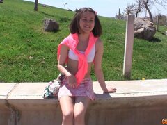 美女, フェラチオ, イく瞬間, 指いじり, ハードコア, 小柄, ティーン, オッパイの