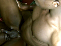 Naive amateur African twinks anal affair