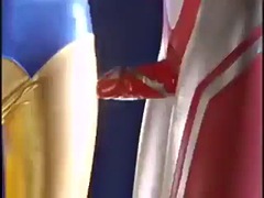 Aziatisch, Gebondenheid, Japaans, Rijpe lesbienne, Tieten likken