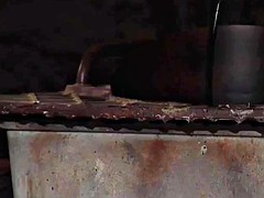 Two Lesbian Slaves In Action While Mistress Masturbates