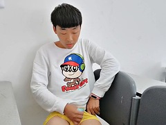 アジア人, デカチン, 大学生, カワイイ, ゲイ, オナニー, 一人, ティーン