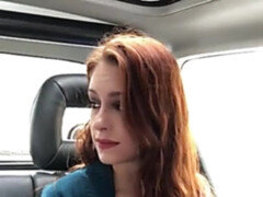 Leie, In den arsch, Arsch, Auto, Hardcore, Muschi, Rotschopf, Jungendliche (18+)