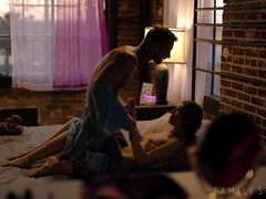 Culo, Dormitorio, Mamada, Familia, Besar, Lamidas, Coño, Tetas