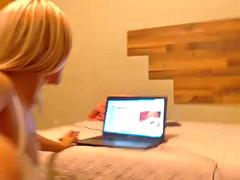 Chica, Tetas grandes, Rubia, Masturbación, Madres para coger, Solo, Tetas, Camara web