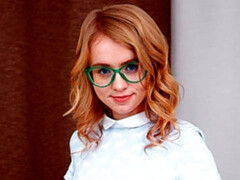 Blonde, Sucer une bite, Embrassement, Léchez, Massage, Chatte, Rasée, Adolescente