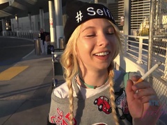 Rubia, Papá, Masturbacion con pies, Pajear, Besar, Pequeña, Flaco, Tetas