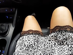 Enthousiasteling, Aziatisch, Auto, Hd, Rijpe lesbienne, Moeder die ik wil neuken, Moeder, Stiefmoeder