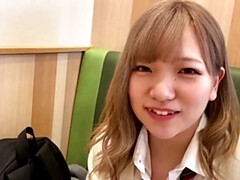 Asiático, Chica, Linda, Japonés, Pequeña, Coño, Adolescente, Tetas