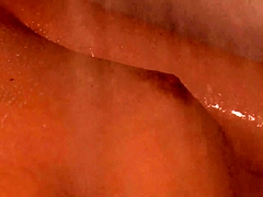 Amateur Asian masturbates through her panties