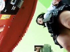 盗撮 ゲームセンター UPS Upskirt パンチラ 逆さ撮り