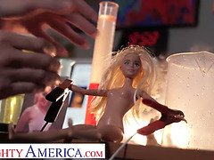 Cody is conjuring Blake Blossom to fuck her and take to the Halloween party