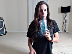 Amateur, Brunette brune, Masturbation, Orgasme, Vibromasseur, Voyeur