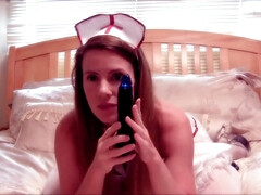 Hd, Absätze, Milf, Krankenschwester, Rotschopf, Solo, Strümpfe, Spielzeuge