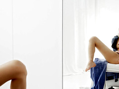 Blonde, Européenne, Femelle, Hongroise, Embrassement, Orgasme, Solo, Vibromasseur