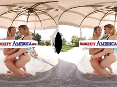 アメリカ人, デカチン, デカパイ, ブロンド, 巨乳な, オナニー, 母, オッパイの