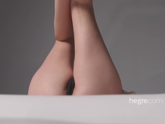 Cul, Brunette brune, Innocente, Rasée, Timide, Étudiant, Grande, Adolescente